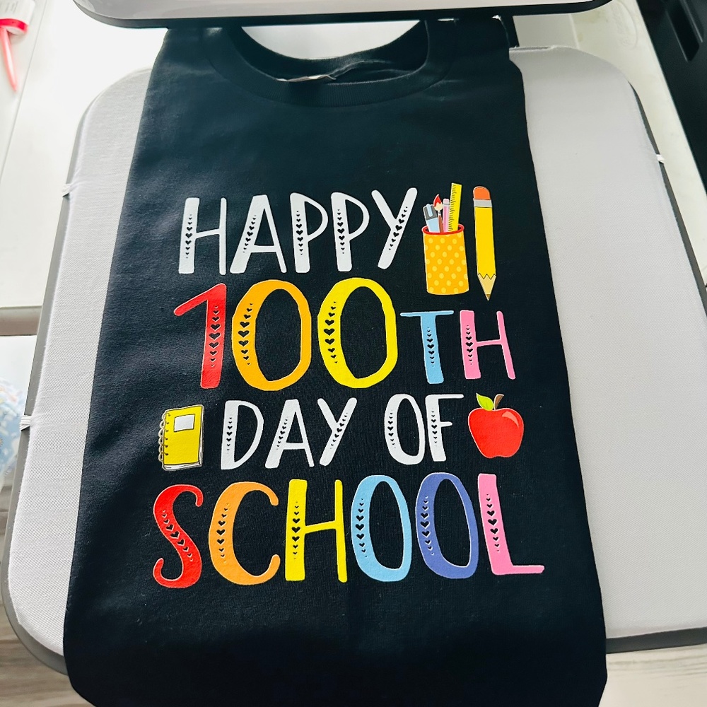 100 Days of school shirts